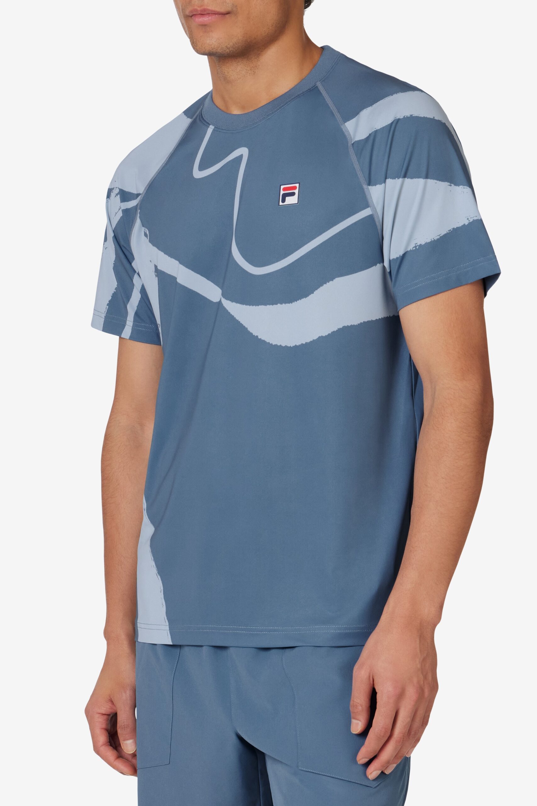 Blue Tennis Essentials Top - M