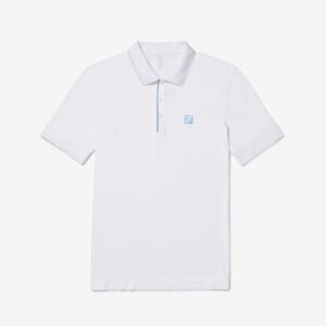 White Center Court Seamless Polo – 6XL