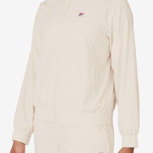 Beige Tennis Advantage Track Top – S