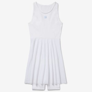 White Center Court Seamless Dress – 6XL