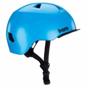 Bern Tigre Youth Helmet – Satin Cyan Blue