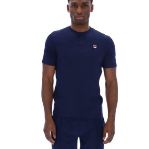 Fila Navy Valentino Essential Collared Tee – 3XL