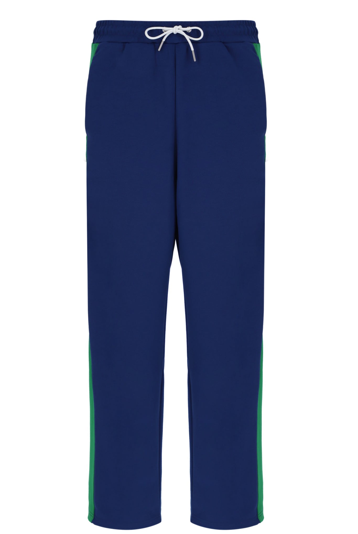 NAVY FILA x KOREA VENTISEI STRAIGHT LEG BOTTOMS - M