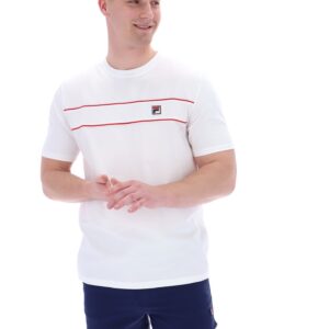 White Williams Contrast Piping T-Shirt – S