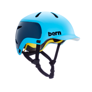 Bern Watts 2.0 MIPS Helmet – Matte Ocean Blue