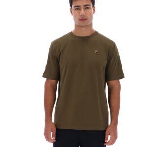 Dark Olive Yaxley 3 Premium T-Shirt – 4XL