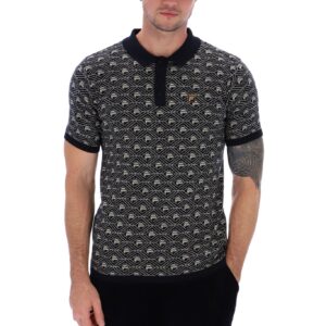 Zano Geo Pattern Polo – 3XL