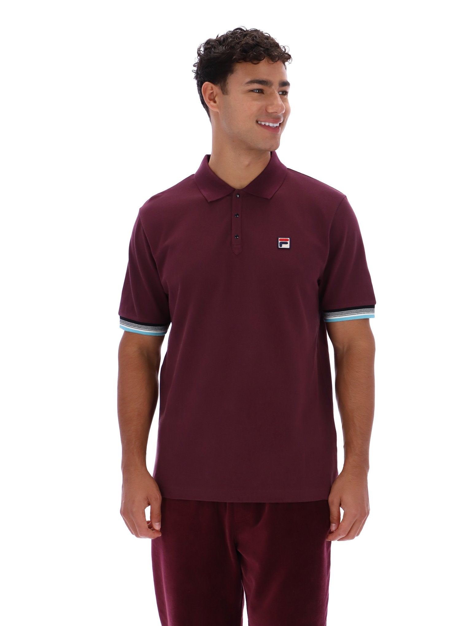 Fig Zev Cuff Detail Polo - L