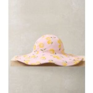 Mamas & Papas Lemon Print Floppy Sunhat – 0-3 Months