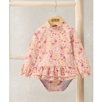 Mamas & Papas Floral Swimsuit - 3-6 Months