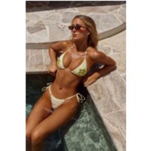 Lush Heat Swim Top Banana