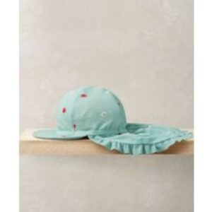 Mamas & Papas Strawberry Peaked Sunhat - 2-3 Years