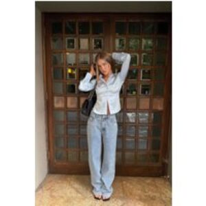 Diamante Jean Light Denim