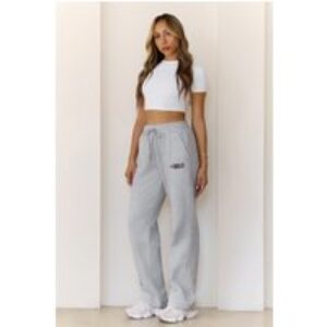 BASE Fleece Straight Leg Sweatpants Grey Marle