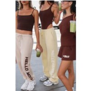BASE Fleece Straight Leg Sweatpants Butter