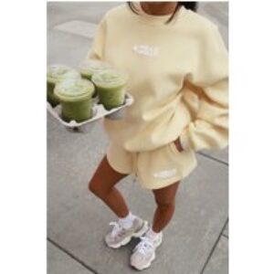 BASE Fleece Round Neck Sweatshirt Butter