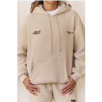 BASE Fleece Slip On Hoodie Beige