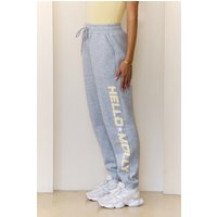 BASE Fleece Cuffed Sweatpants Grey Marle
