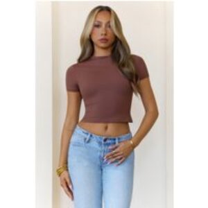 BASE Contour Ready Set Short Sleeve T-Shirt Chocolate