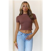 BASE Contour Ready Set Short Sleeve T-Shirt Chocolate