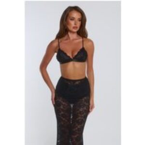 BASE Luvella Lace Bralette Black