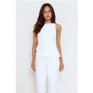 Tailor Theory Top White