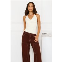 Runway Ritual Halter Top Yellow