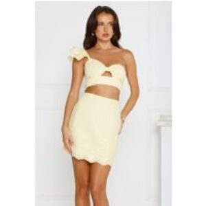 Seaside Fantasy Top Yellow