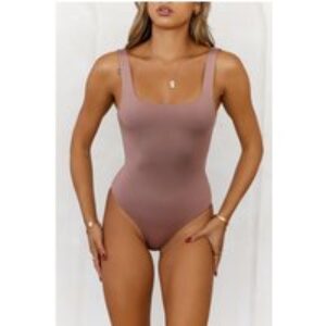 BASE Superior Snatch Bodysuit Mocha