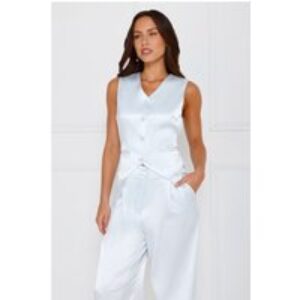 Heiress Vest Pale Blue