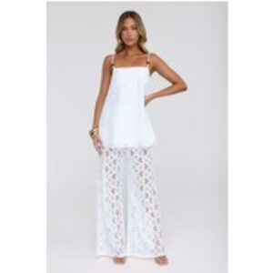 Dream Big Lace Set White
