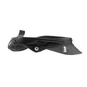 Bern Macon Summer Liner with Visor (Black)