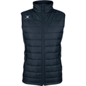 Gilbert Rugby Gilbert Pro Bodywarmer – Size: S – Dark Navy