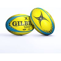 Gilbert Rugby Gilbert G-TR4000 Training Ball (multi-buy) – Size: Sz 5 x Pack of 25 – Fluo