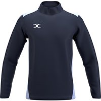 Gilbert Rugby Gilbert Atom Warm Up Top - Mens - Size: S - Dark Navy/Sky