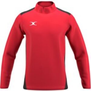 Gilbert Rugby Gilbert Atom Warm Up Top - Mens - Size: XS - Red/Black