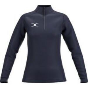 Gilbert Rugby Gilbert Atom 1/4 Zip Fleece – Womens – Size: 20 – Dark Navy
