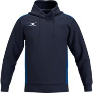Gilbert Rugby Gilbert Atom Hoodie – Junior – Size: Age 13 – Dark Navy/Royal