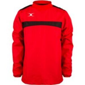 Gilbert Rugby Gilbert Photon Warm Up Top - Mens - Size: XS - Red / Black