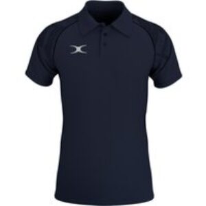 Gilbert Rugby Gilbert GTS S/S Polo Shirt – Mens – Size: 3XL – Dark Navy