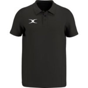 Gilbert Rugby Gilbert Atom S/S Polo Shirt - Junior - Size: Age 7 - 8 - White