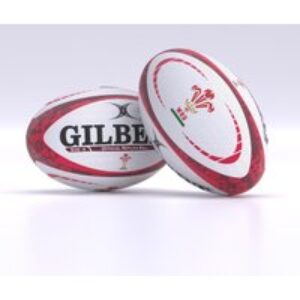 Gilbert Rugby Gilbert Wales Replica Ball – Size: Mini – Country Colours