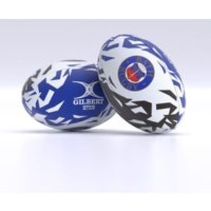 Gilbert Rugby Gilbert Bath Rugby Supporter Ball – Size: Sz 5 – Country Colours
