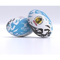 Gilbert Rugby Gilbert Exeter Chiefs Supporter Ball - Size: Sz 4 - Country Colours