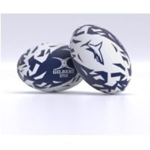Gilbert Rugby Gilbert Sale Sharks Supporter Ball – Size: Sz 4 – Country Colours
