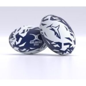 Gilbert Rugby Gilbert Sale Sharks Supporter Ball – Size: Sz 5 – Country Colours