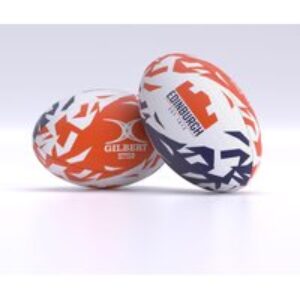 Gilbert Rugby Gilbert Edinburgh Supporter Ball – Size: Sz 4 – Country Colours
