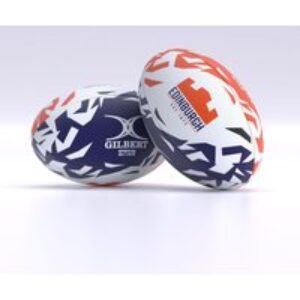 Gilbert Rugby Gilbert Edinburgh Supporter Ball – Size: Sz 5 – Country Colours