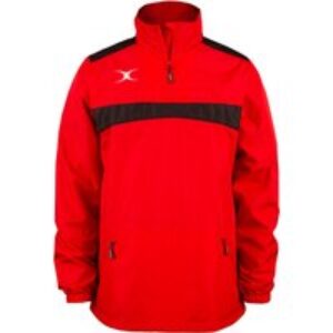 Gilbert Rugby Gilbert Photon 1/4 Zip Jacket - Junior - Size: Age 11 - 12 - Red / Black