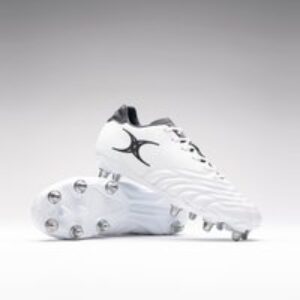 Gilbert Rugby Gilbert Sidestep Icon 8S Boots – Senior – Size: UK 10 | EU 44.5 – White